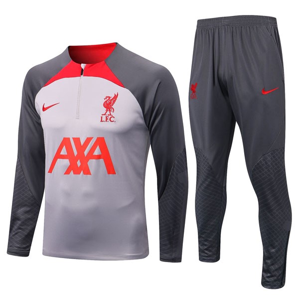 Sudadera De Training Liverpool 2022-23 Gris